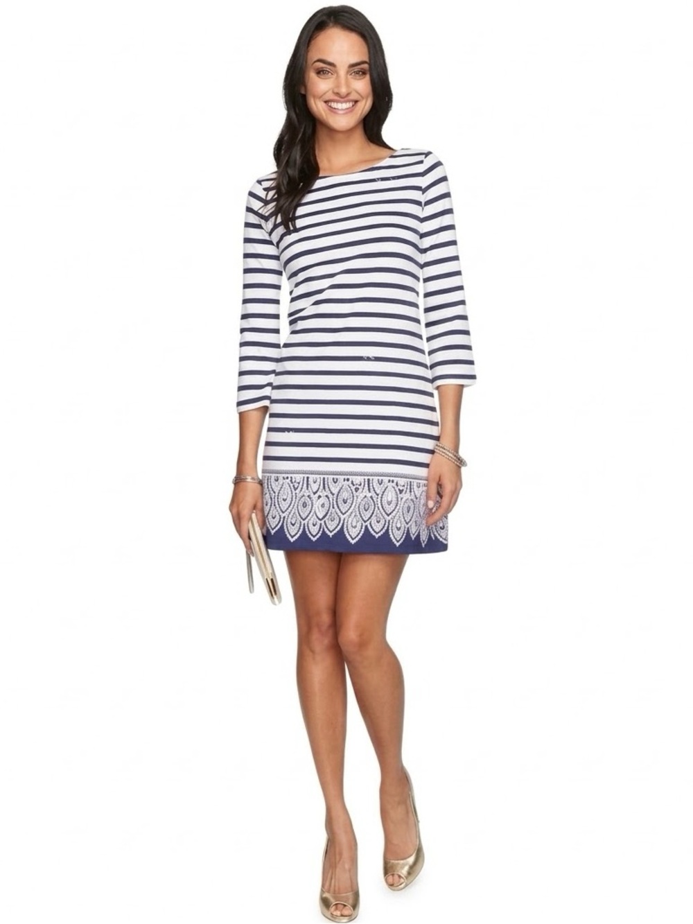 Lilly Pulitzer Beacon Peacock Dress size L